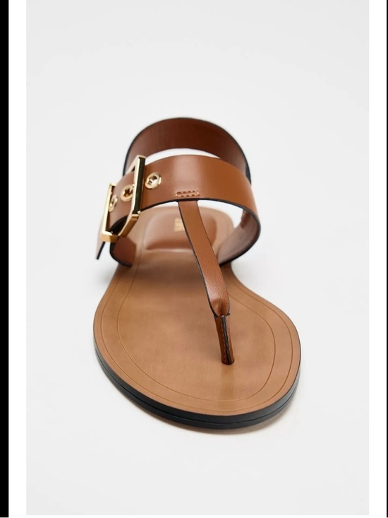 Zara Flat Buckle Sandals! - Picture 6 of 12